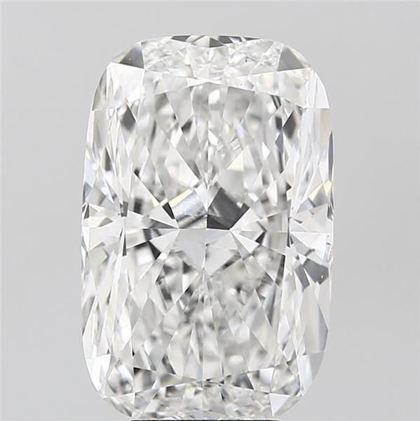 6.03 Carat F-VVS2 Cushion Lab Diamond