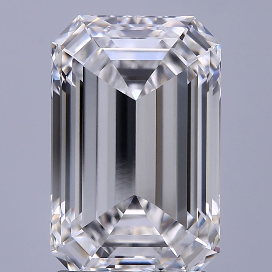 2.58 Carat E-VVS2 Emerald Lab Diamond