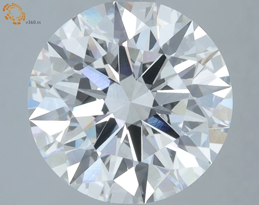 3.42 Carat E-VS1 Round Lab Diamond