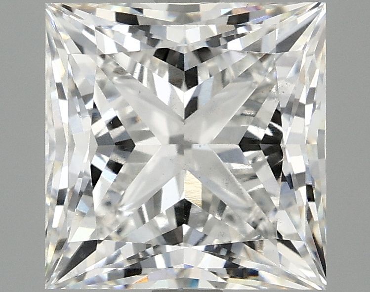 4.03 Carat F-VS2 Princess Lab Diamond