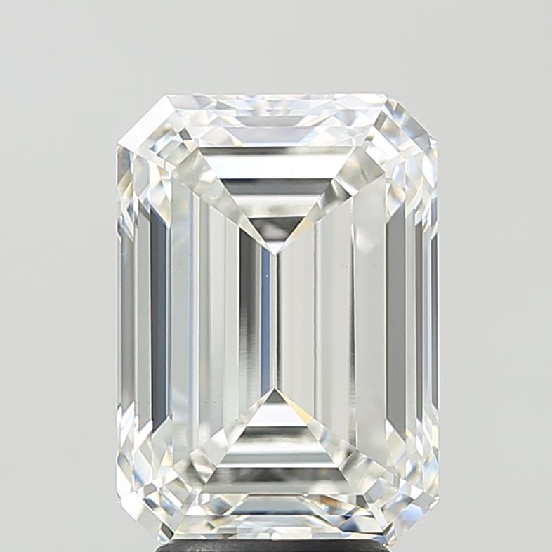 5.04 Carat F-VVS2 Emerald Lab Diamond
