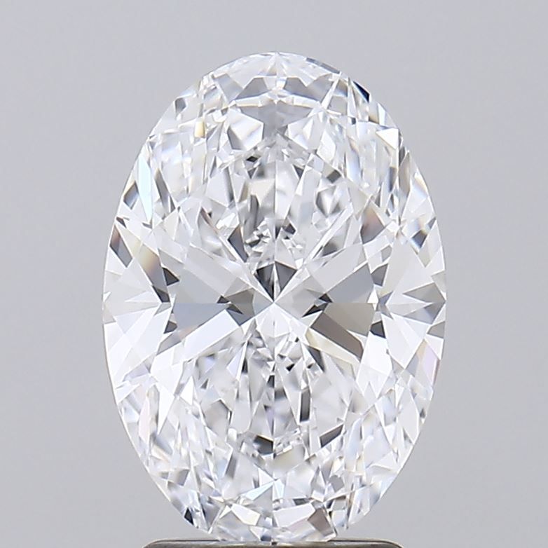 2.52 Carat D-FL Oval Lab Diamond