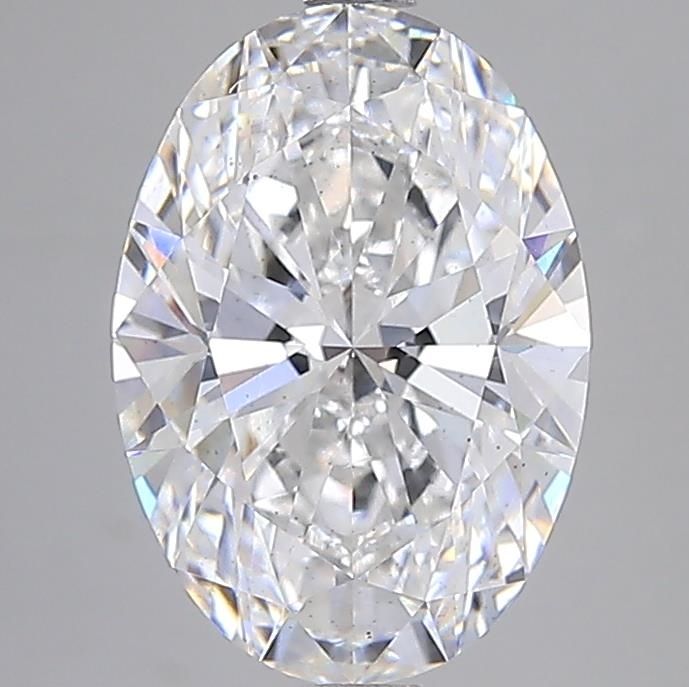 5.07 Carat E-SI1 Oval Lab Diamond