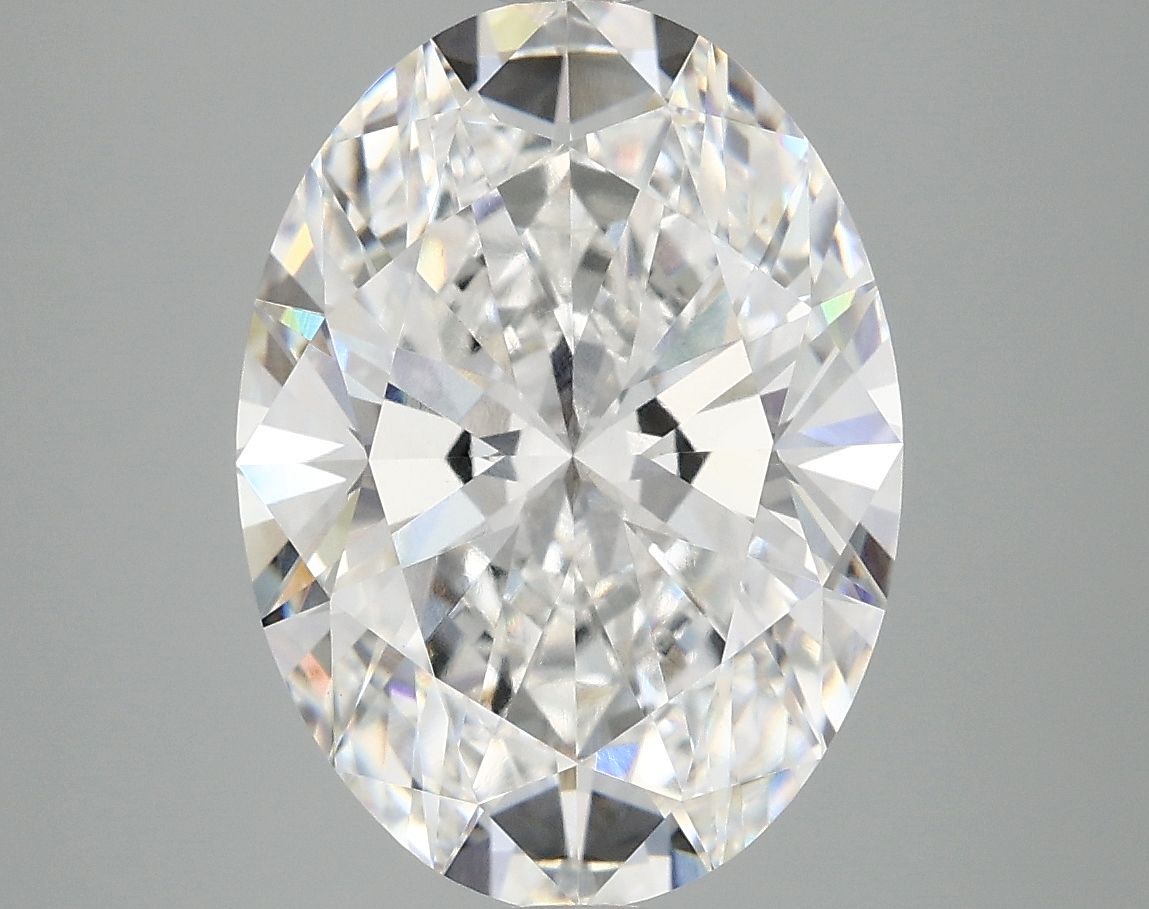 5.10 Carat D-VVS2 Oval Lab Diamond