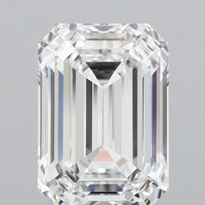 3.09 Carat E VVS1 Emerald Lab Diamond