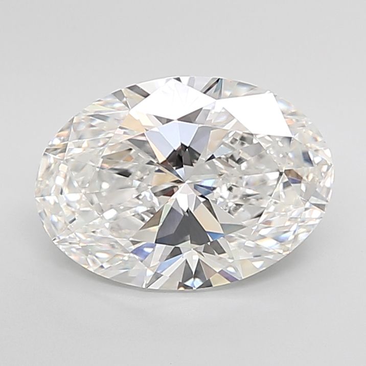 5.02 Carat E-VVS2 Oval Lab Diamond