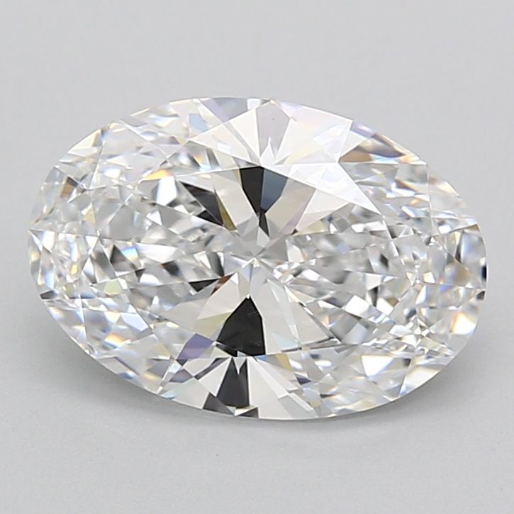 3.11 Carat D-VVS1 Oval Lab Diamond