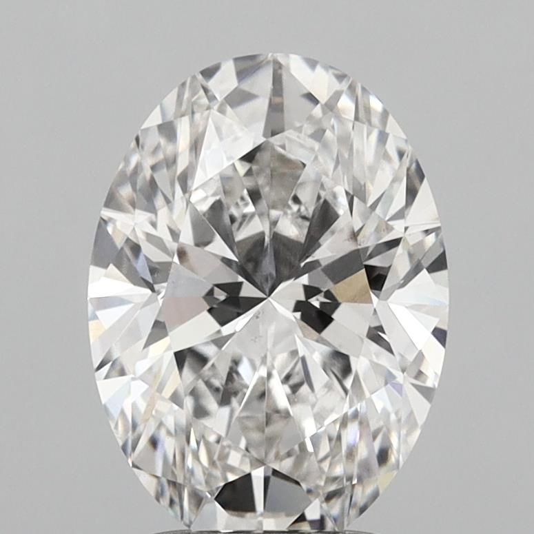 2.58 Carat F-VS1 Oval Lab Diamond