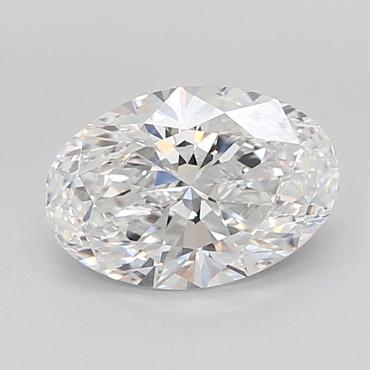 3.05 Carat D-VVS2 Oval Lab Diamond