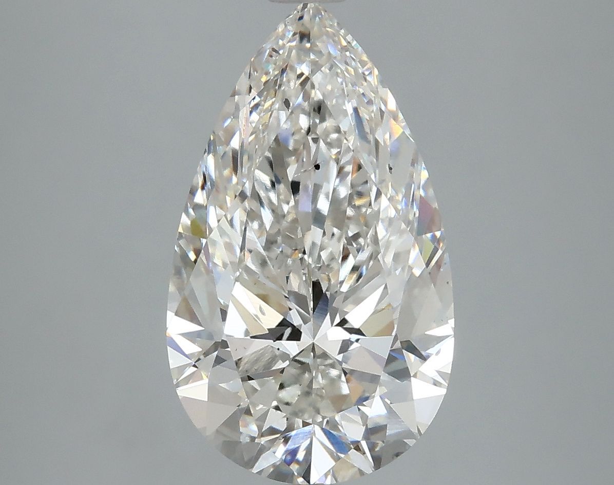 4.01 Carat F-SI1 Pear Lab Diamond