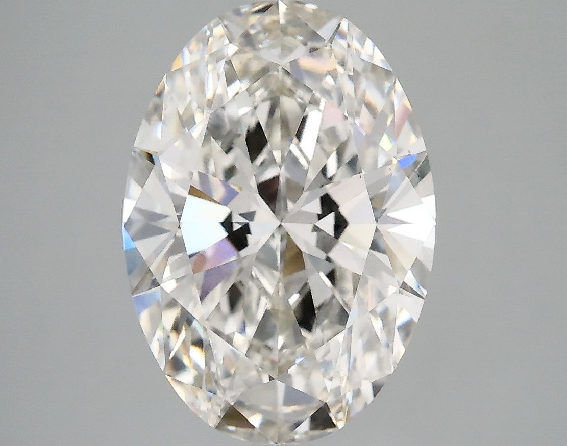 3.89 Carat G-VS1 Oval Lab Diamond