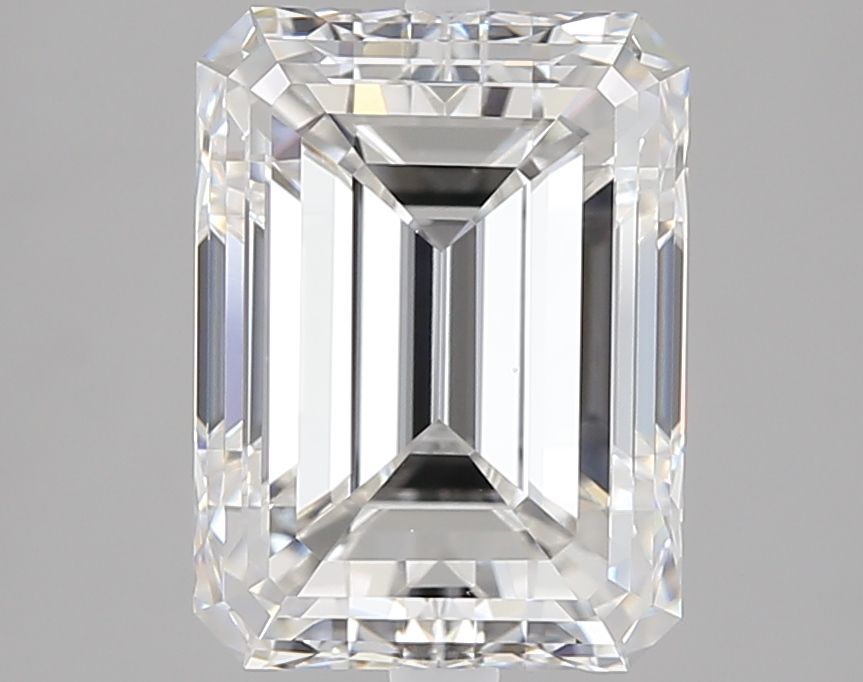 4.00 Carat F-VVS2 Emerald Lab Diamond