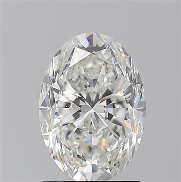 1.70 Carat G-SI2 Oval Cut Diamond
