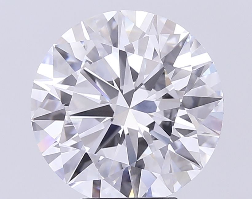 6.05 Carat D-VVS2 Round Lab Diamond