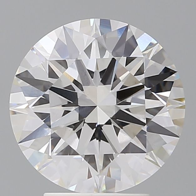 3.59 Carat F-VVS2 Round Lab Diamond