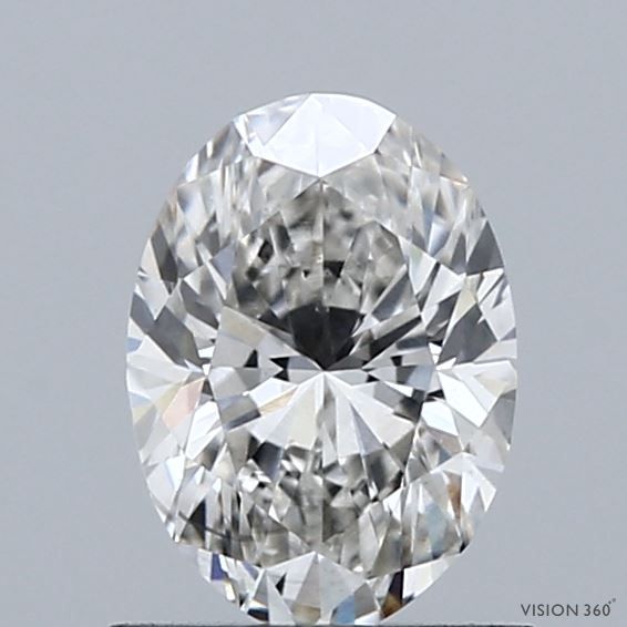 1.01 Carat G-VS2 Oval Lab Diamond