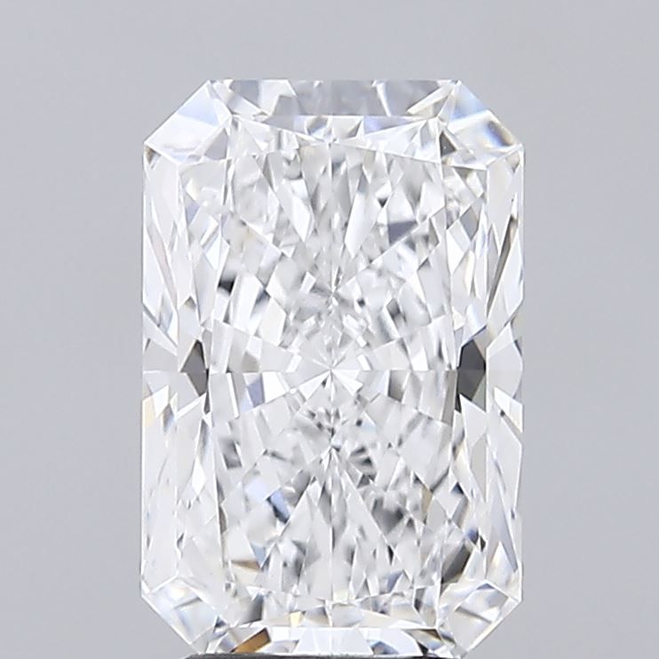 3.02 Carat D-VVS2 Radiant Lab Diamond