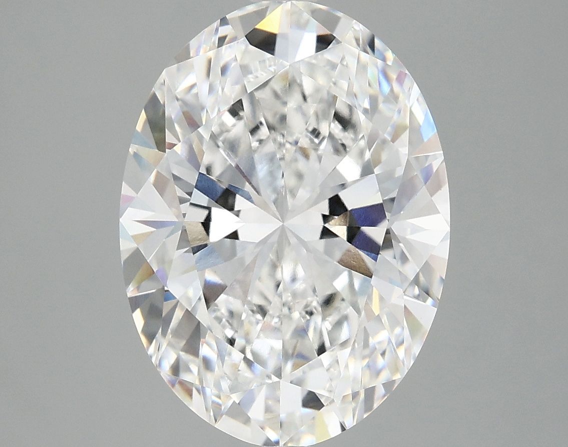 5.09 Carat E-VVS2 Oval Lab Diamond