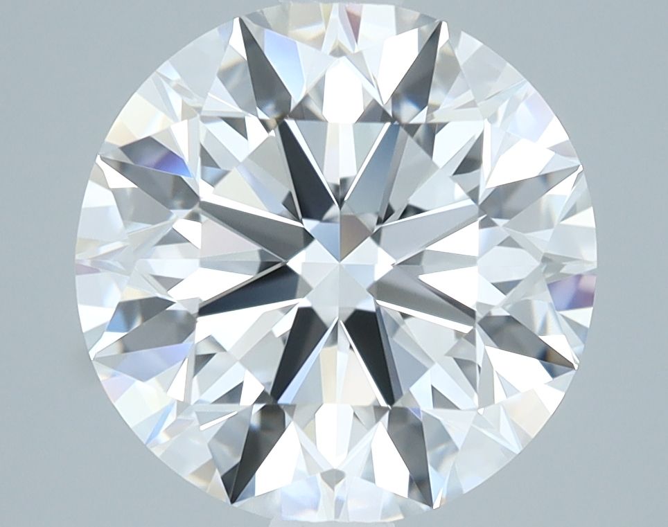 3.01 Carat D-IF Round Cut Diamond