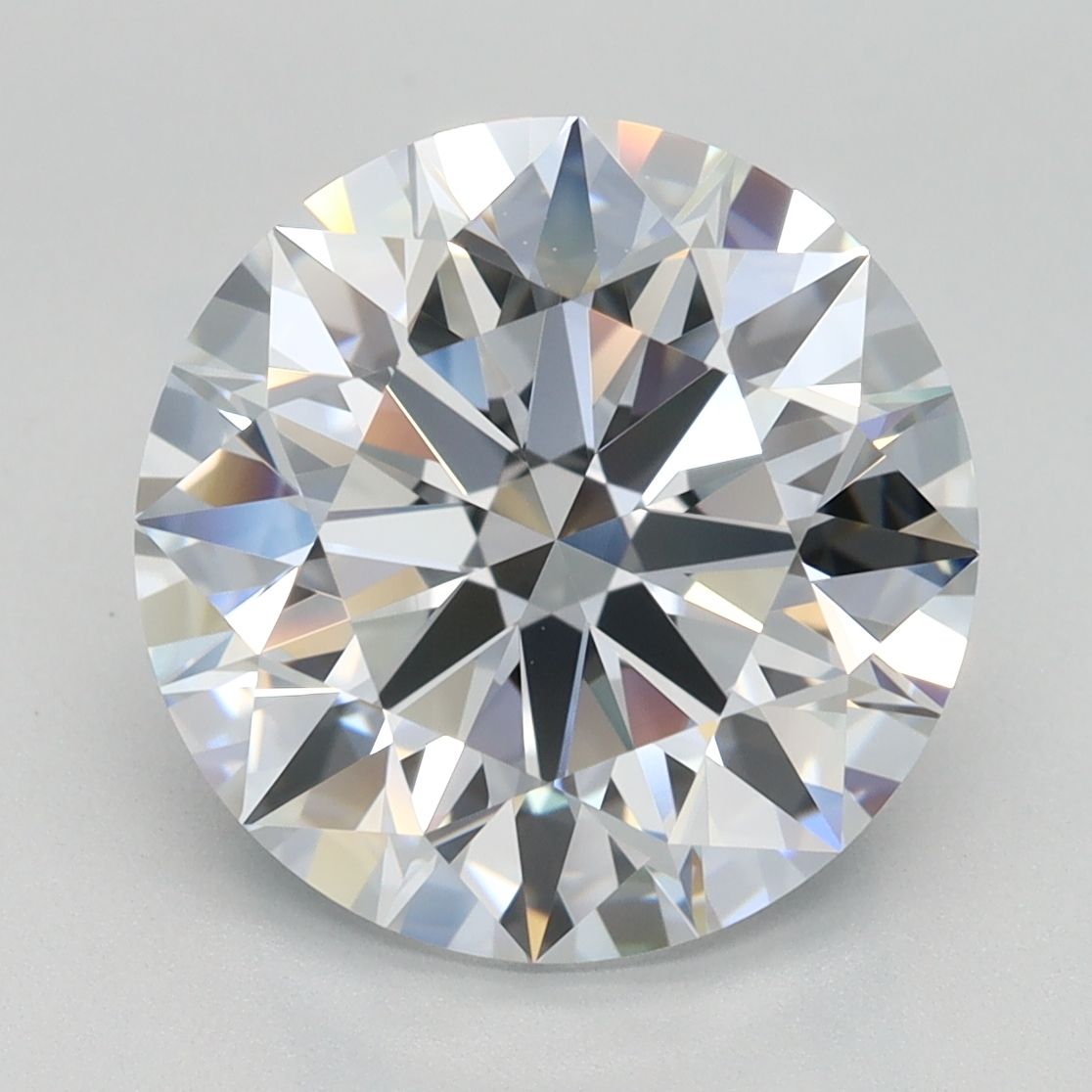 4.16 Carat F-VVS1 Round Lab Diamond