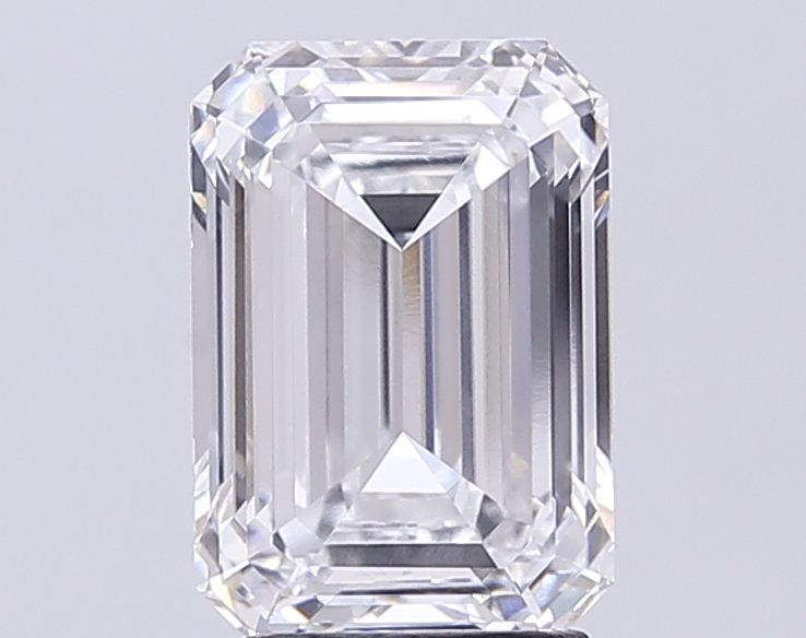 3.28 Carat E-VVS2 Emerald Lab Diamond