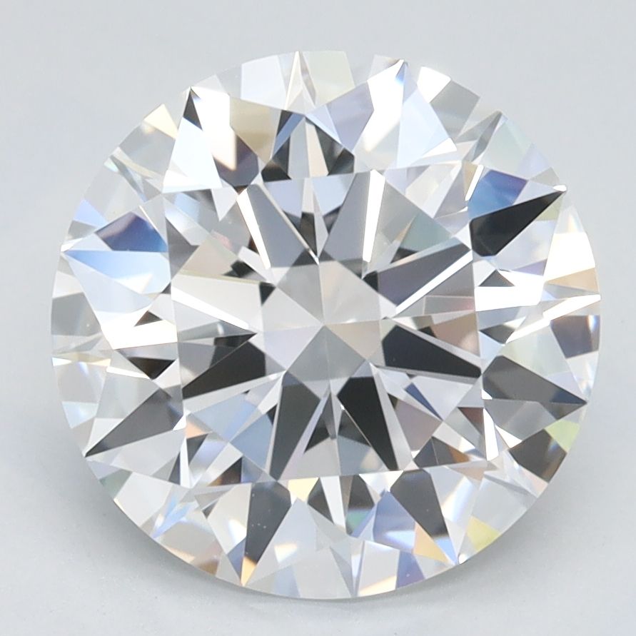 2.80 Carat D-IF Round Lab Diamond