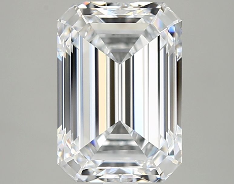 3.09 Carat E-VVS1 Emerald Lab Diamond