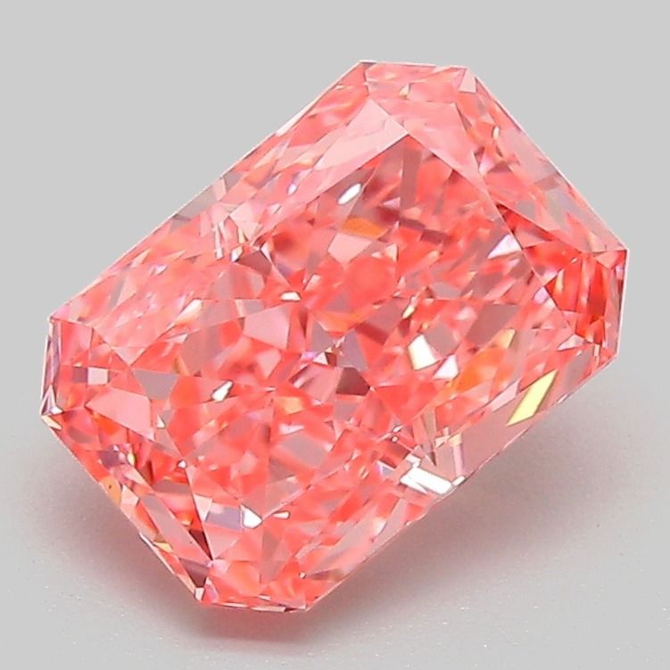 2.05 Carat Radiant Cut Fancy Pink
