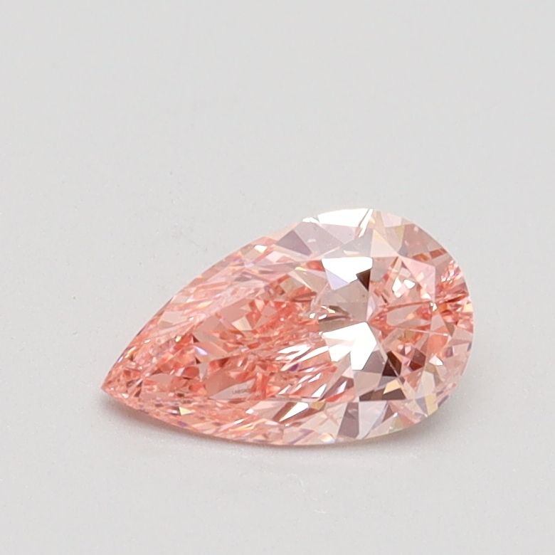 0.50 Carat Pear Cut Fancy Pink