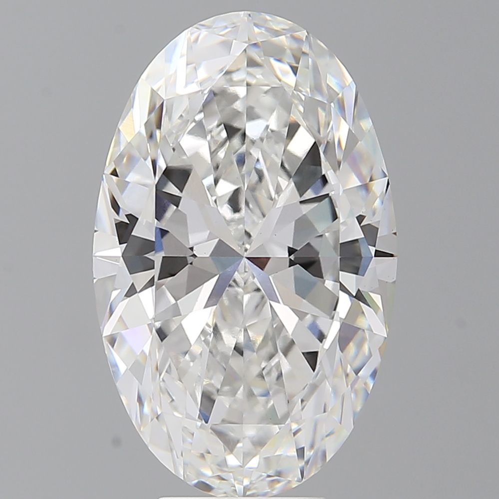 7.59 Carat E-VVS2 Oval Lab Diamond