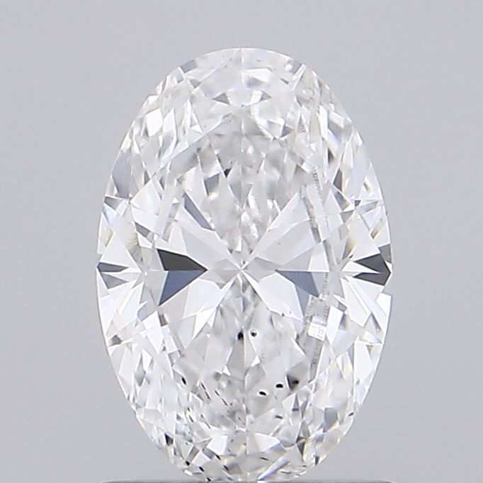1.01 Carat D-SI1 Oval Lab Diamond