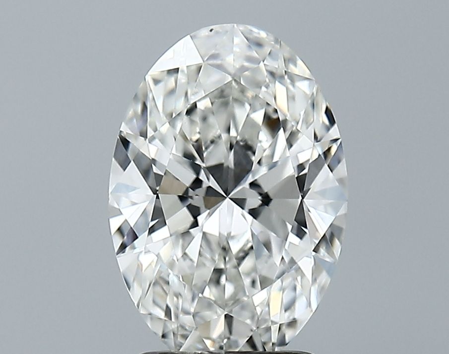 2.04 Carat F-VVS2 Oval Lab Diamond
