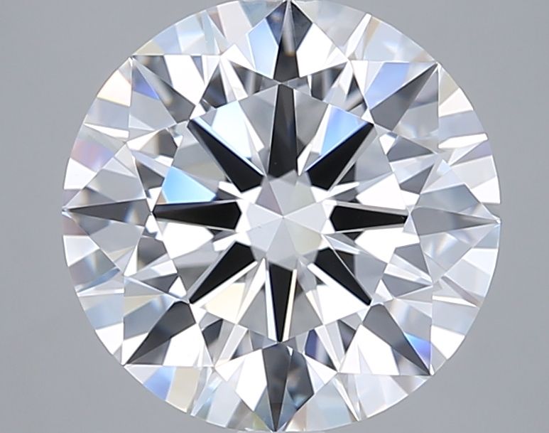 4.01 Carat D-VVS2 Round Lab Diamond
