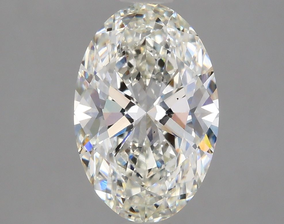 2.53 Carat H-VS1 Oval Lab Diamond