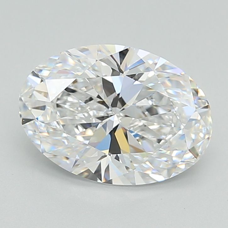 3.00 Carat D-VVS2 Oval Lab Diamond