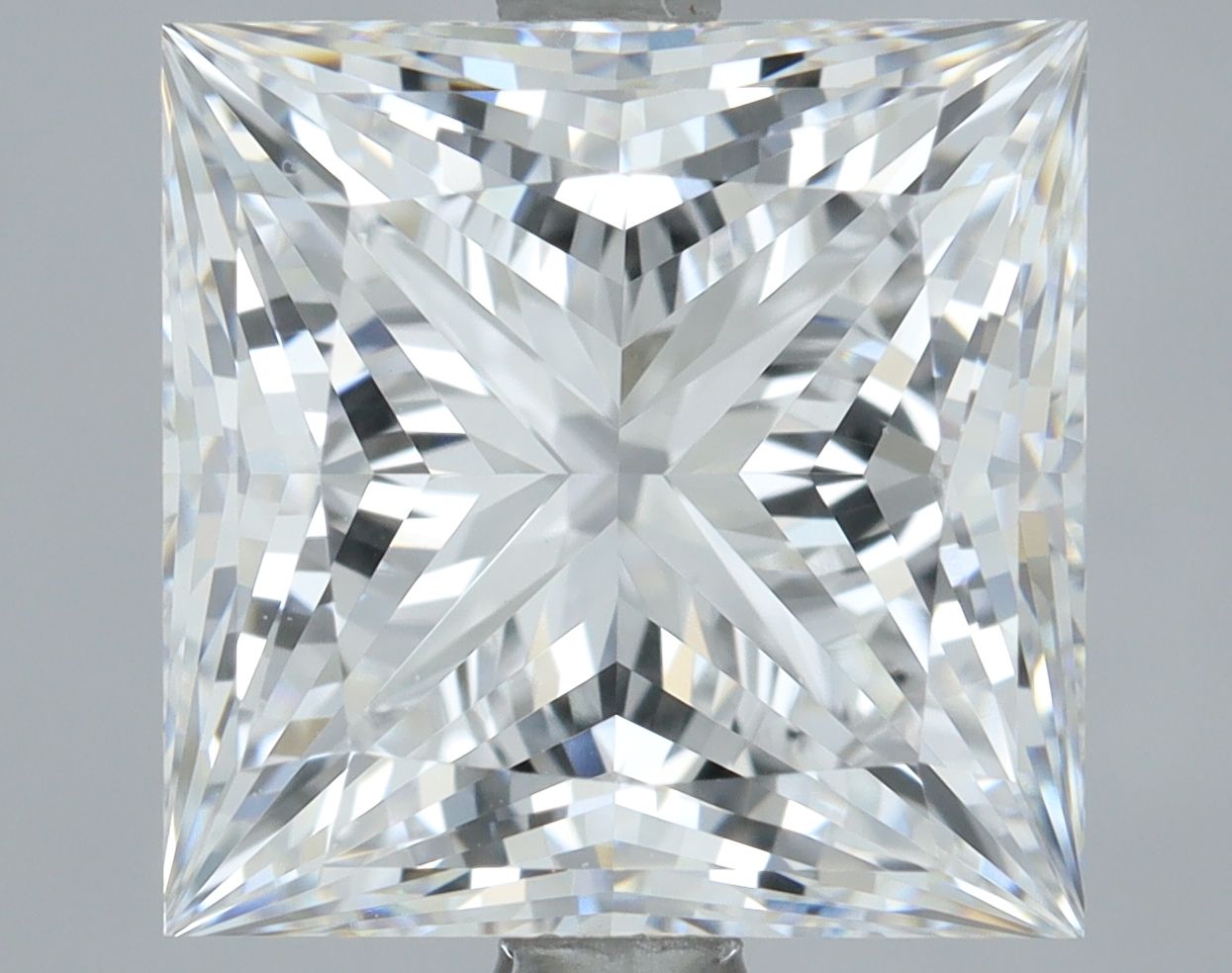 3.22 Carat D-VVS2 Princess Lab Diamond