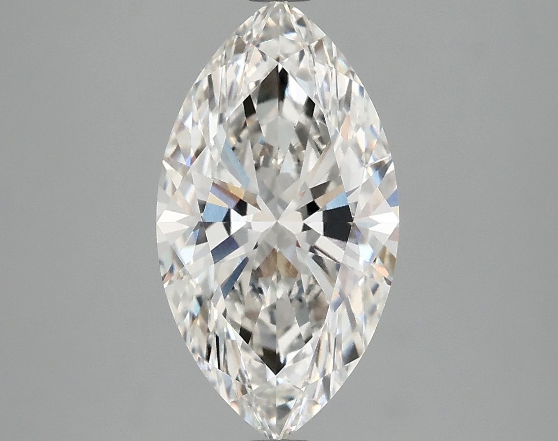 2.98 Carat G-VVS2 Marquise Lab Diamond