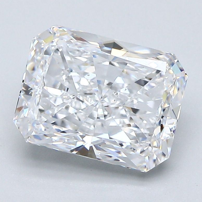 2.7 Carat D-SI1 Radiant Cut Diamond
