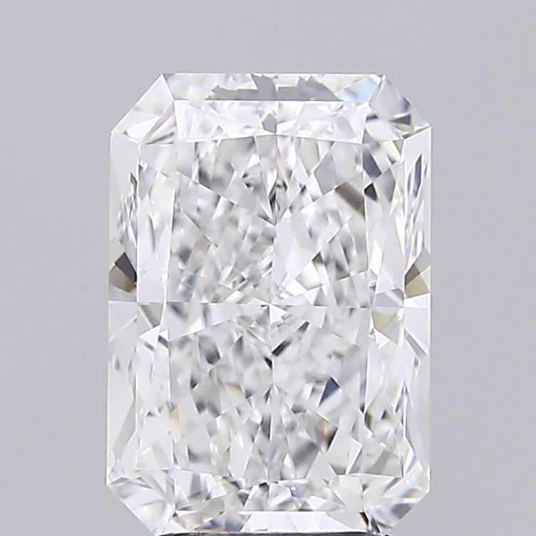 3.00 Carat D-VVS2 Radiant Lab Diamond