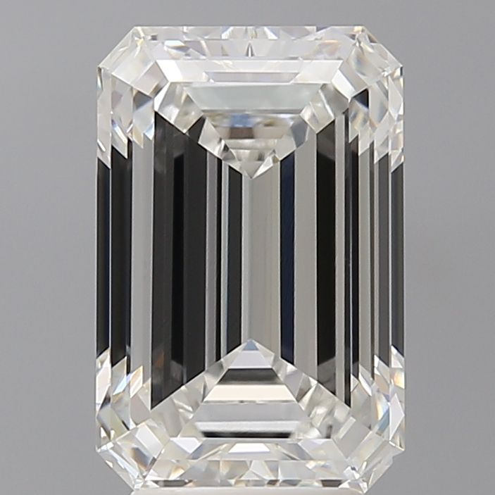 4.55 Carat G-VVS2 Emerald Lab Diamond