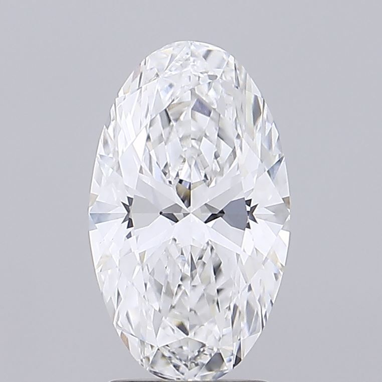 2.05 Carat D-VVS2 Oval Lab Diamond