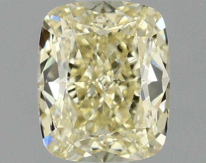 0.99 Carat Cushion Cut Fancy Yellow