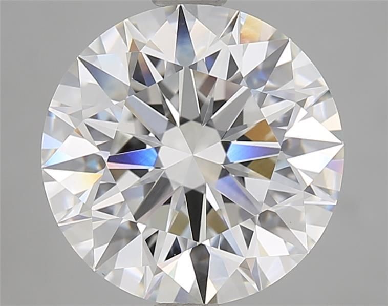 5.08 Carat F VVS2 Round Lab Diamond