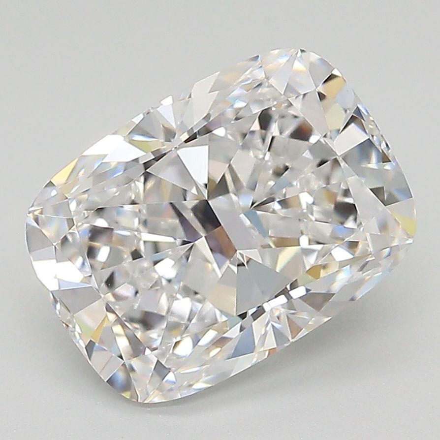 3.49 Carat D-VVS2 Cushion Lab Diamond