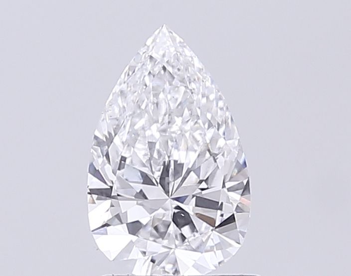 1.00 Carat D-VS2 Pear Lab Diamond