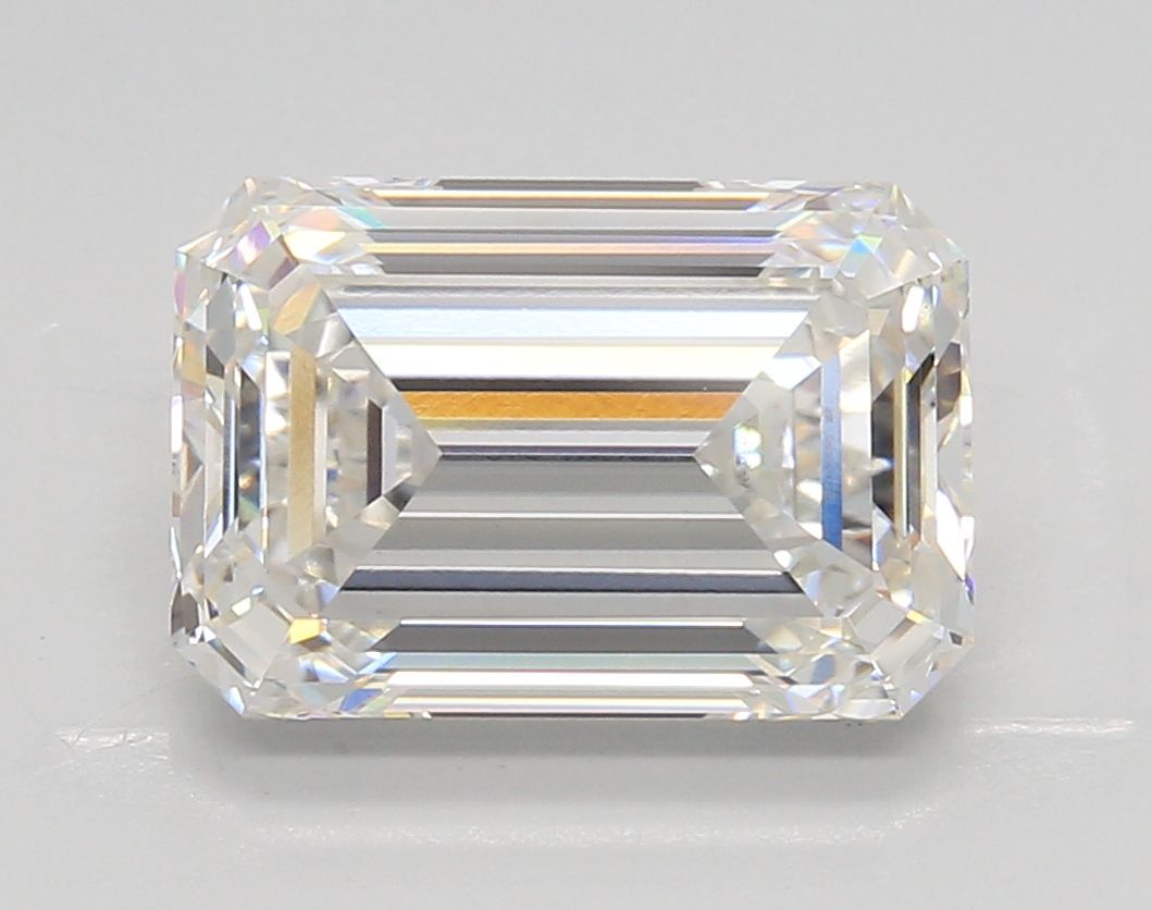4.5 Carat G-VVS2 Emerald Lab Diamond