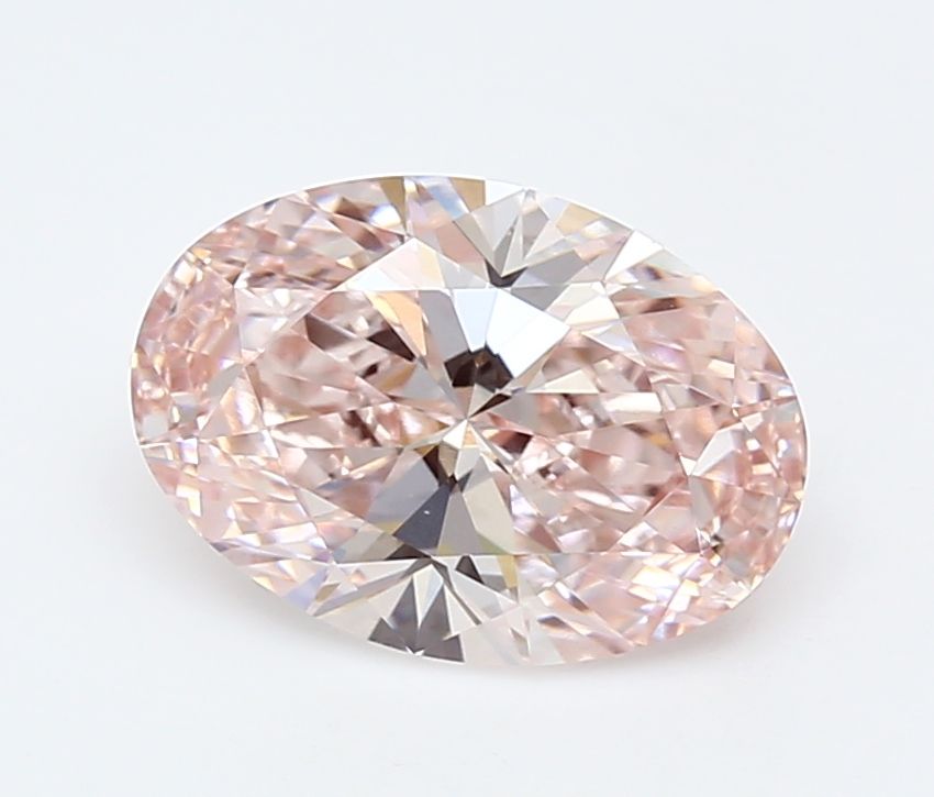 3.00 Carat Oval Cut Fancy Pink