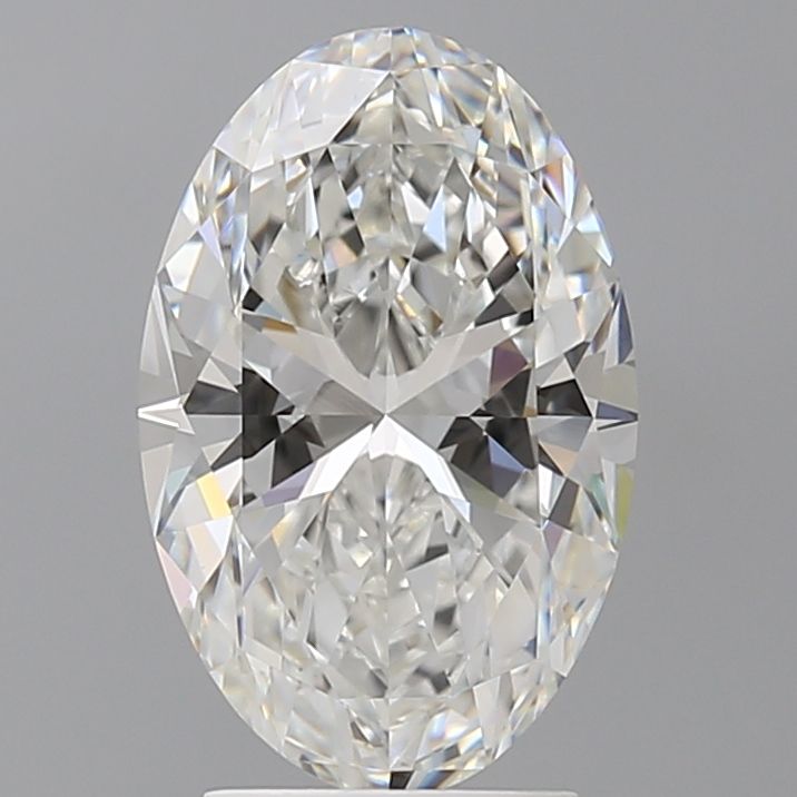 3.06 Carat F-VVS2 Oval Lab Diamond