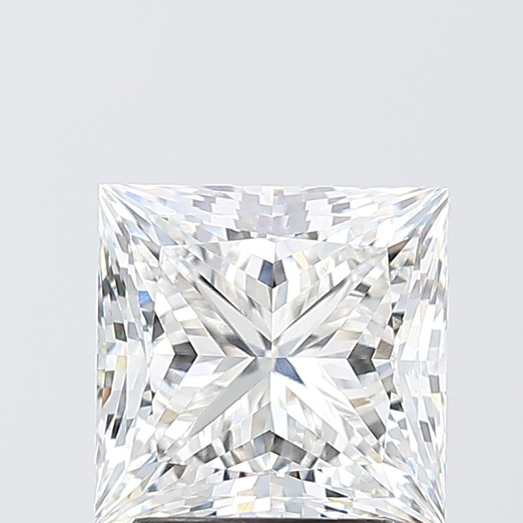 3.03 Carat F-VVS2 Princess Lab Diamond