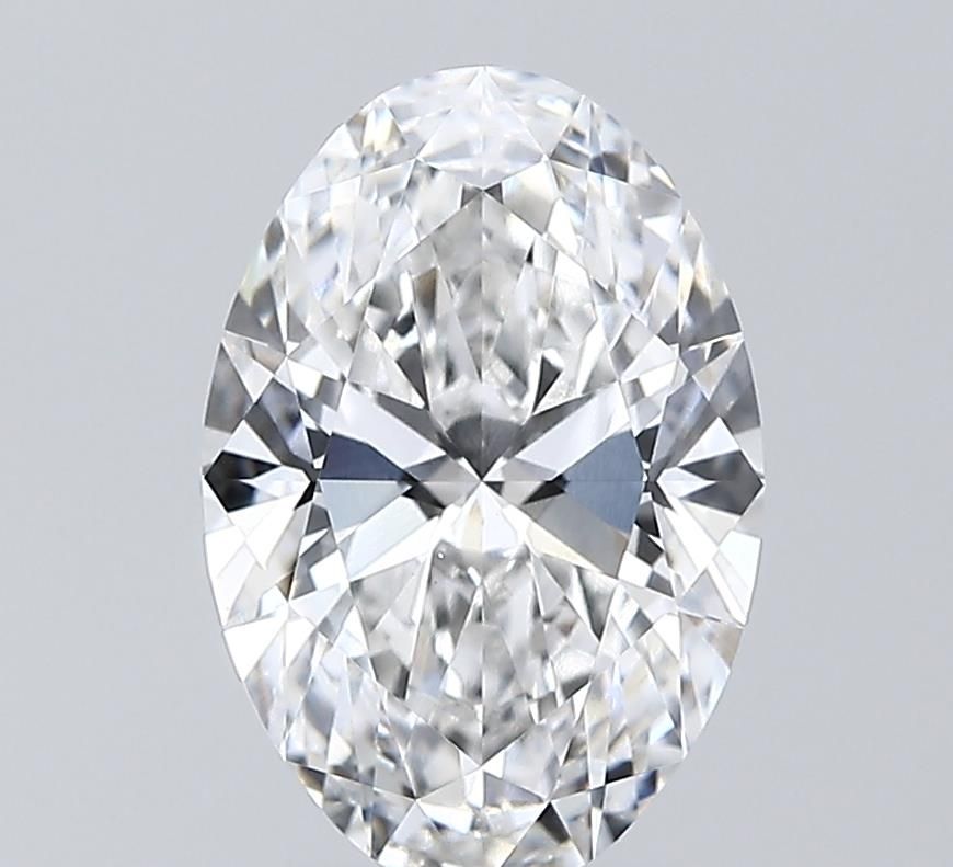 2.56 Carat D-VS1 Oval Lab Diamond